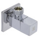 Raftec Угловой кран с керамическим запорным элементом PN10 ЗЗ 1/2"x1/2" VKE7703