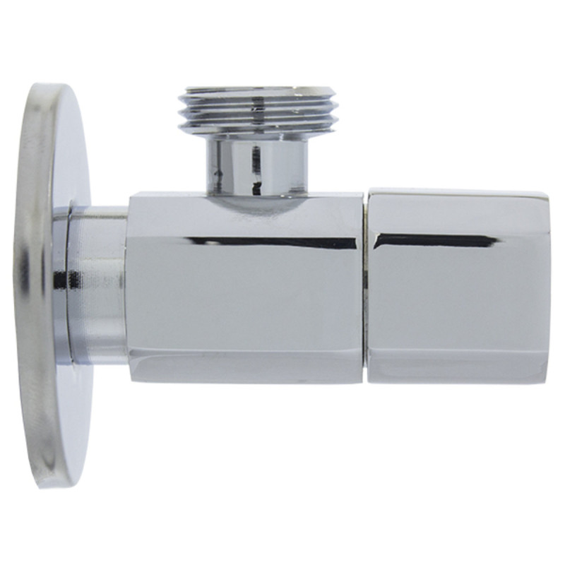 Raftec Угловой кран с керамическим запорным элементом PN10 ЗЗ 1/2"x1/2" VKE7712