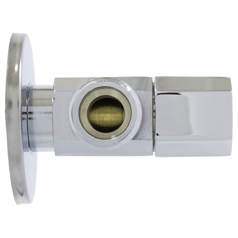 Raftec Угловой кран с керамическим запорным элементом PN10 ЗЗ 1/2"x1/2" VKE7712