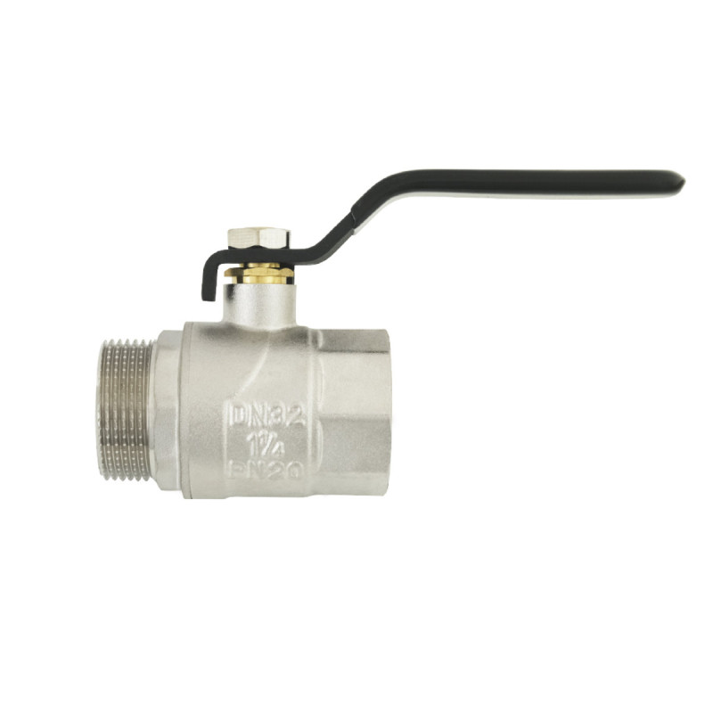 Raftec Кран шаровой BLACK PN40 ЗВ 1 1/4" ручка DRH41