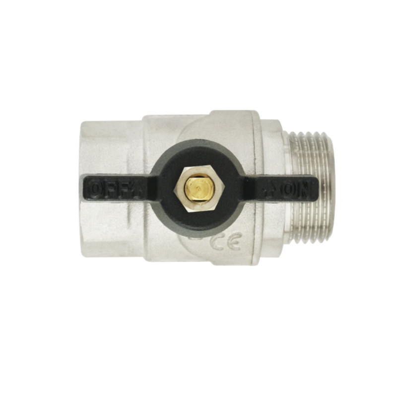 Raftec Кран шаровой BLACK PN40 ЗВ 1" бабочка DRB31