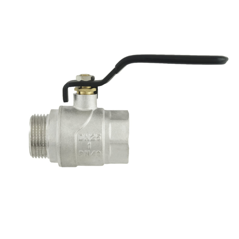 Raftec Кран шаровой BLACK PN40 ЗВ 1" ручка DRH31