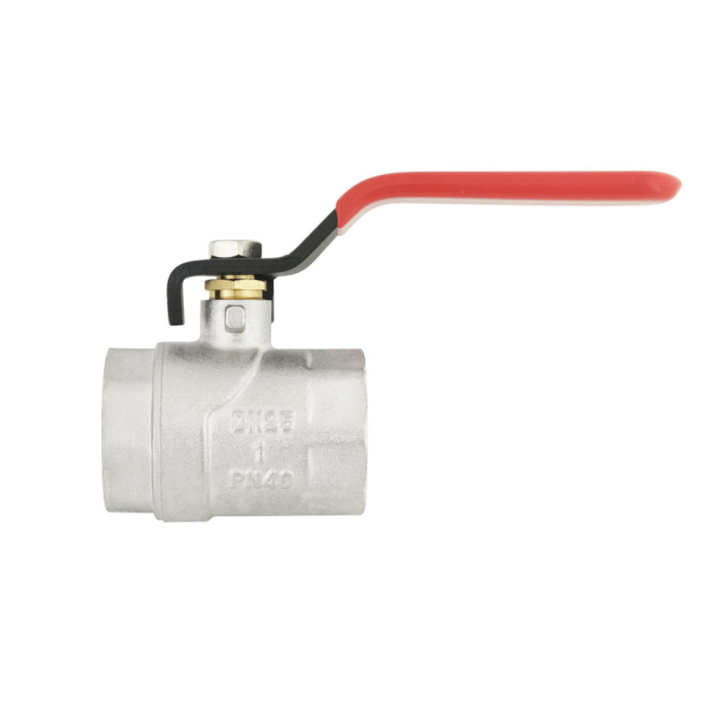 Raftec Кран шаровой RED PN40 ВВ 1" ручка CBH-03