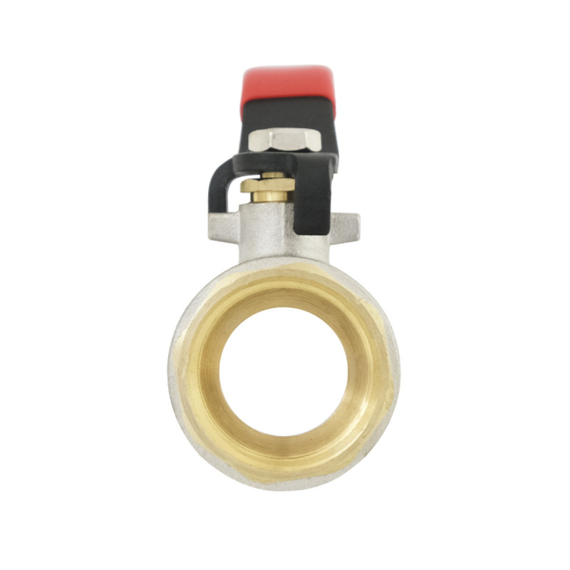 Raftec Кран шаровой RED PN40 ВВ 1" ручка CBH-03