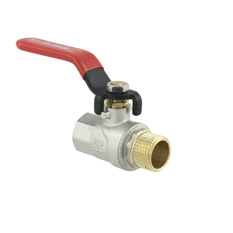 Raftec Кран шаровой RED PN40 ВЗ 1/2" ручка CBH-011