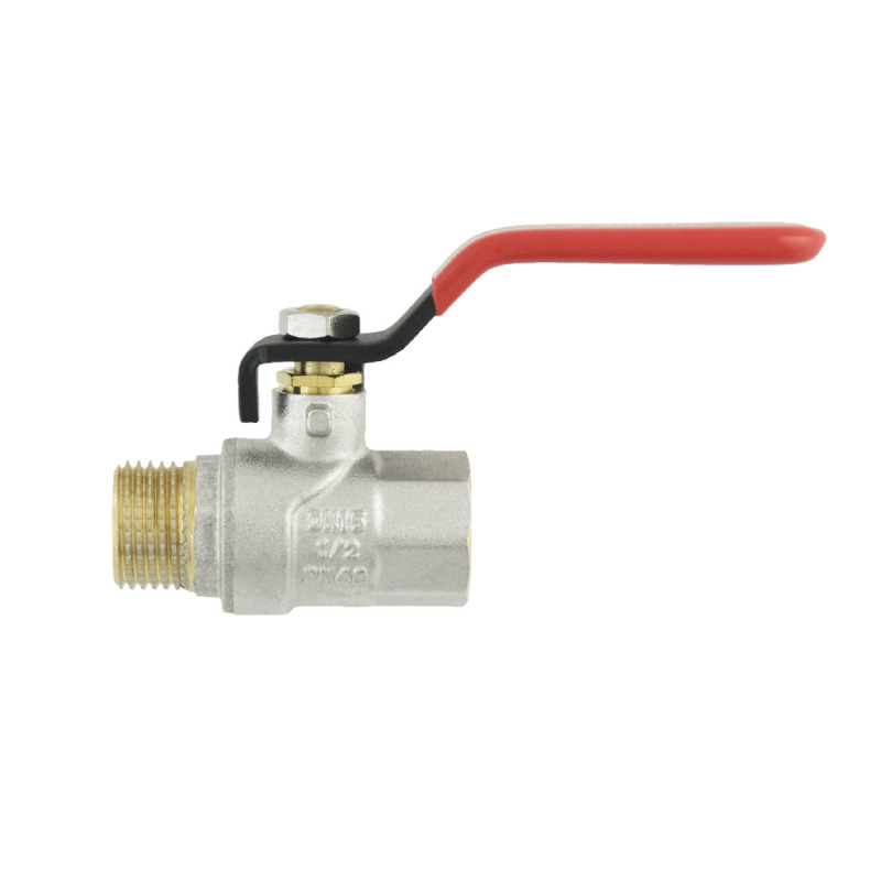 Raftec Кран шаровой RED PN40 ВЗ 1/2" ручка CBH-011