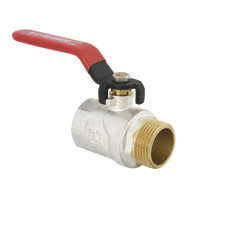 Raftec Кран шаровой RED PN40 ЗВ 1" ручка CBH-031