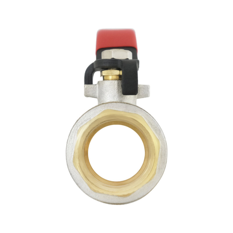 Raftec Кран шаровой RED PN40 ЗВ 1" ручка CBH-031