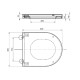 KOLO SOLO сиденье с крышкой для унитаза полипропилен с металлическими креплениями (укр), Украина (70117)