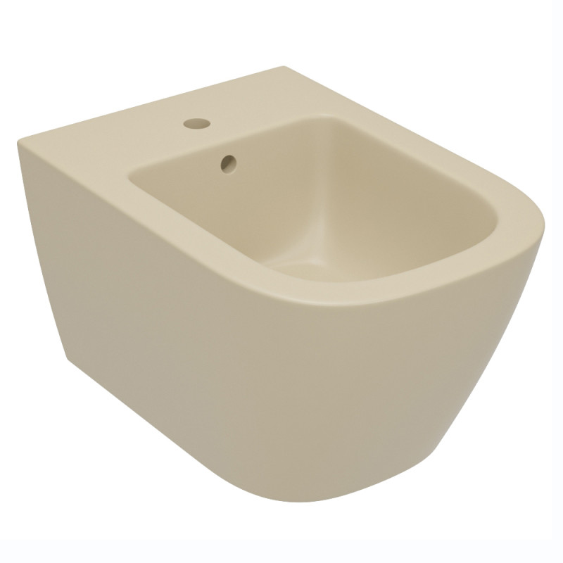 VOLLE SOLO біде підвісне 53,5*36*29 см, колір капучино мат, (13-55-112Capp)