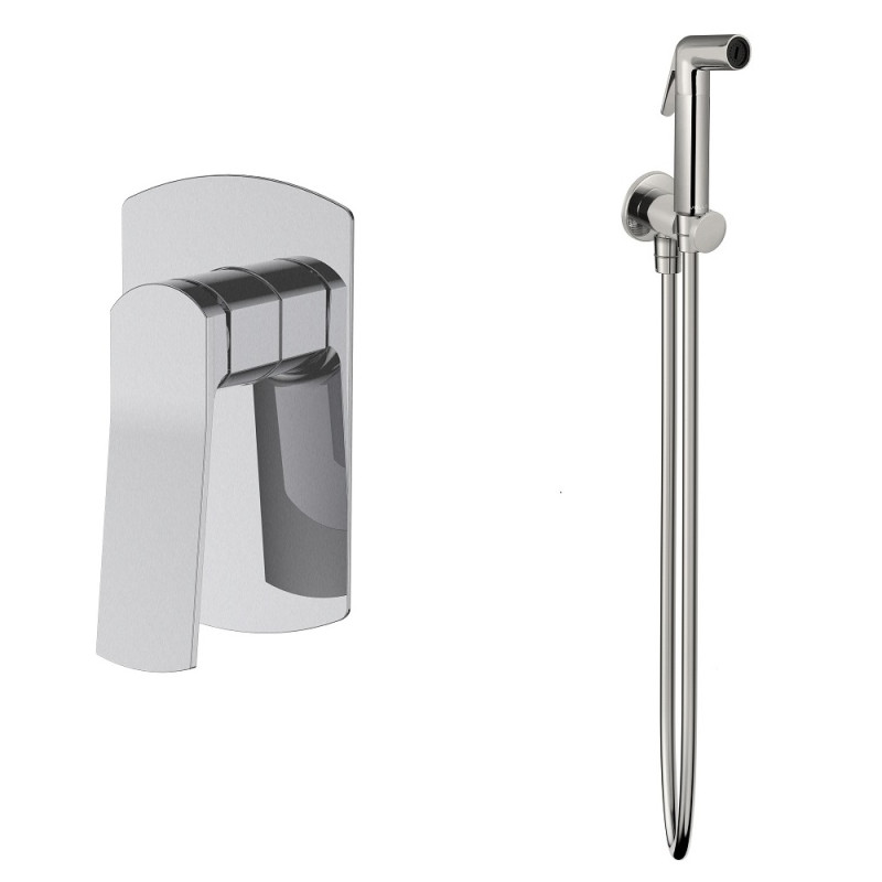 VOLLE SOLO набір гігієнічний (1510.101402+1586.190102), cepillado níquel, (SET20240404)