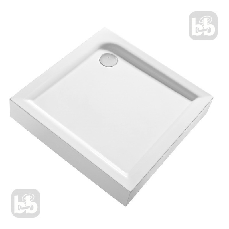 KOLO FIRST пiддон квадратний 90*90 см, з iнтегр. панеллю та нiжками, Польша (XBK1690000)