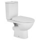 KOLO STATUS унитаз-компакт напольный, косой выпуск, бачок 3/6 л, нижняя подводка, сиденье с крышкой Duroplast Soft close Click2Clean, Украина (2395050UA)