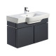 KOLO VARIUS шкафчик под умывальник 95,8*52,6*36,2 см темный графит (пол.), Польша (89126)