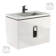 KOLO TWINS шафка під умивальник 80см, з двома ящиками, білий глянець (пол.), Польща (89553000)