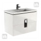 KOLO TWINS шафка під умивальник 80см, з двома ящиками, білий глянець (пол.), Польща (89553000)