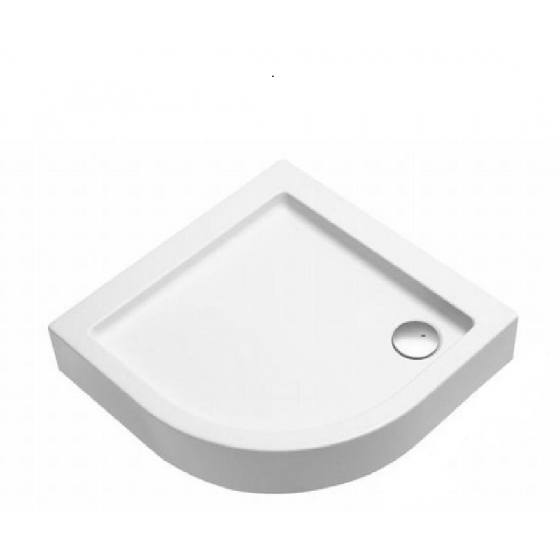 KOLO SIMPLO поддон 90*90см полукруглый, с интегрированной панелью и ножками, Польша (XBN0691000)