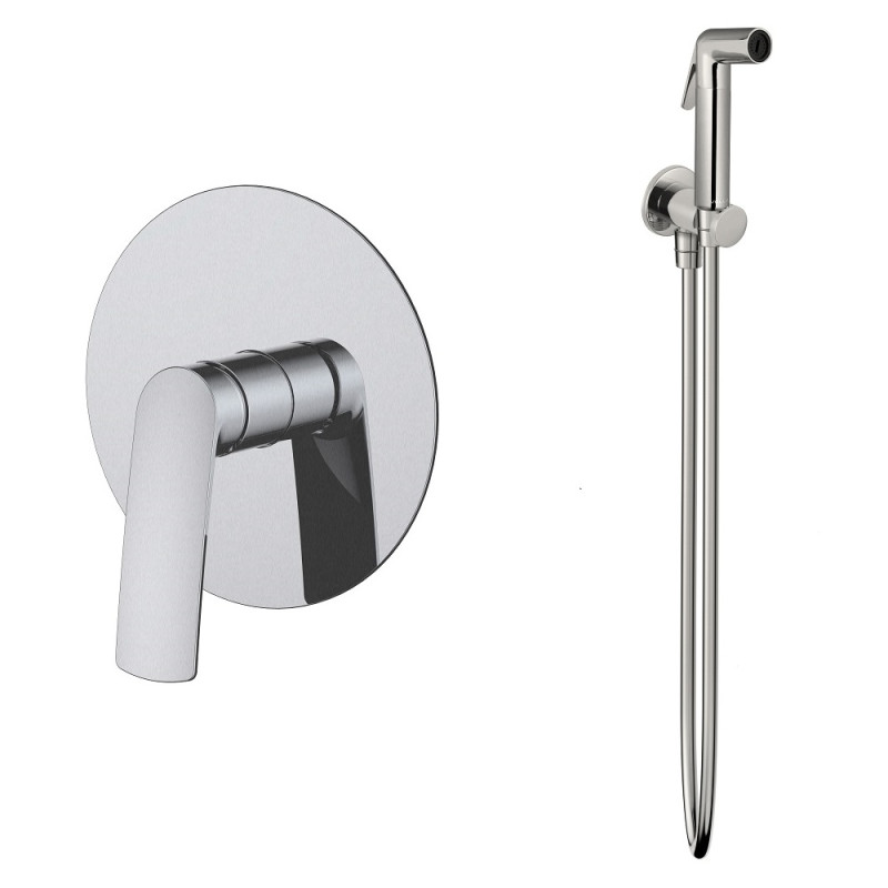 VOLLE CANTE набір гігієнічний (1512.101402+1586.190102), cepillado níquel, (SET20240407)