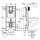 ROCA Набор инсталляционный: MERIDIAN Rimless унитаз подвесной 48см, CPT, с сиденьем Slim + 38772001 RAPID SL 3в1 инсталяционнаясистема для подвесного уни, (A34H242000+38772001)