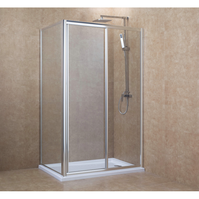 EGER Боковая стенка 90*195 см, для комплектации с дверьми 599-153, (599-153-90W(h))