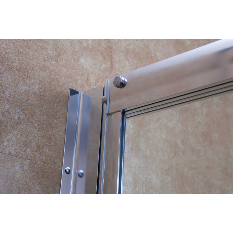 EGER Боковая стенка 90*195 см, для комплектации с дверьми 599-153, (599-153-90W(h))