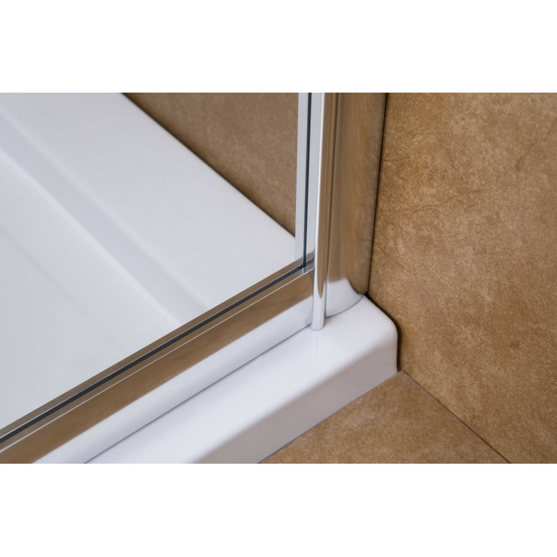 EGER Боковая стенка 80*195 см, для комплектации с дверьми 599-153, (599-153-80W(h))