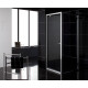 EGER Двери в нишу 90*195см распашные, профиль хром, стекло прозрачное 5мм, (599-150-90(h))