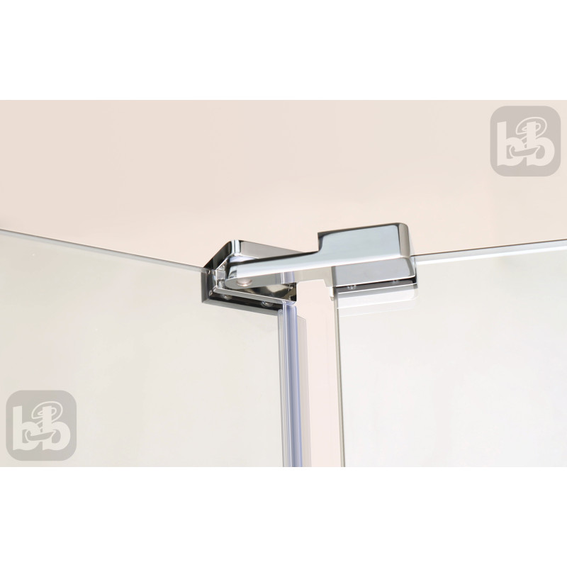 EGER RUBIK душевая кабина 90*90*190см квадратная (стекло+двери), распашные двери, стекло прозрачное 8мм, (599-333/1(2 коробки))