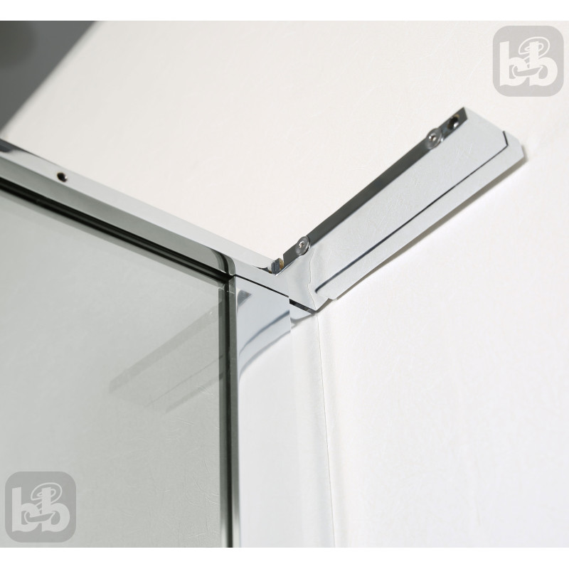 EGER RUBIK душевая кабина 90*90*190см квадратная (стекло+двери), распашные двери, стекло прозрачное 8мм, (599-333/1(2 коробки))