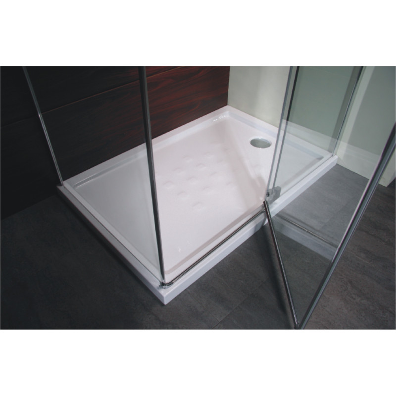 EGER MKA душевая кабина прямоугольная 120*80*190см (стекло+двери), распашная, стекло прозрачное 6мм, правая (3 коробки), (599-330TR/1R)