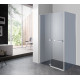 EGER MKA Душевая кабина прямоугольная 120*80*190см, распашная дверь, стекло тонированное 6мм, левая без поддона, (599-330/1L)