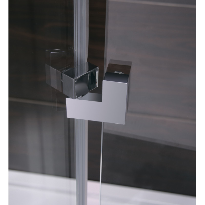 EGER MKA Душевая кабина прямоугольная 120*80*190см, распашная дверь, стекло тонированное 6мм, левая без поддона, (599-330/1L)