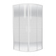 EGER TISZA (AMUR) душевая кабина 90*90*185см (стекло+дверь), профиль белый, стекло Frizеk, (599-021-A/1)