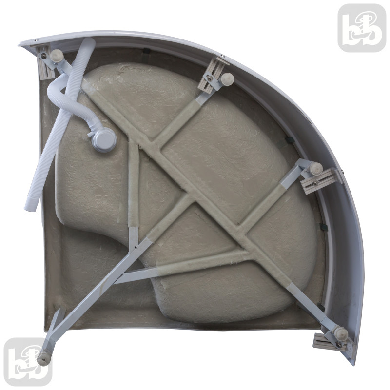 EGER CSARDAS поддон 90*90*35см средний, акриловый, (599-512/2)