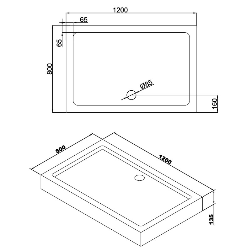 EGER A ЛАНЬ душевая кабина 80*120*208,5 см прямоугольная, реверсивная (на поддоне 13,5 см) двери раздвижные, стекло прозрачное, ЭГЕР (599-550 Black)