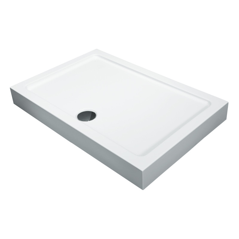 EGER A LÁNY поддон 80*120*13,5 см прямоугольный акриловый, в комплекте с сифоном антизапах, (599-550/2)