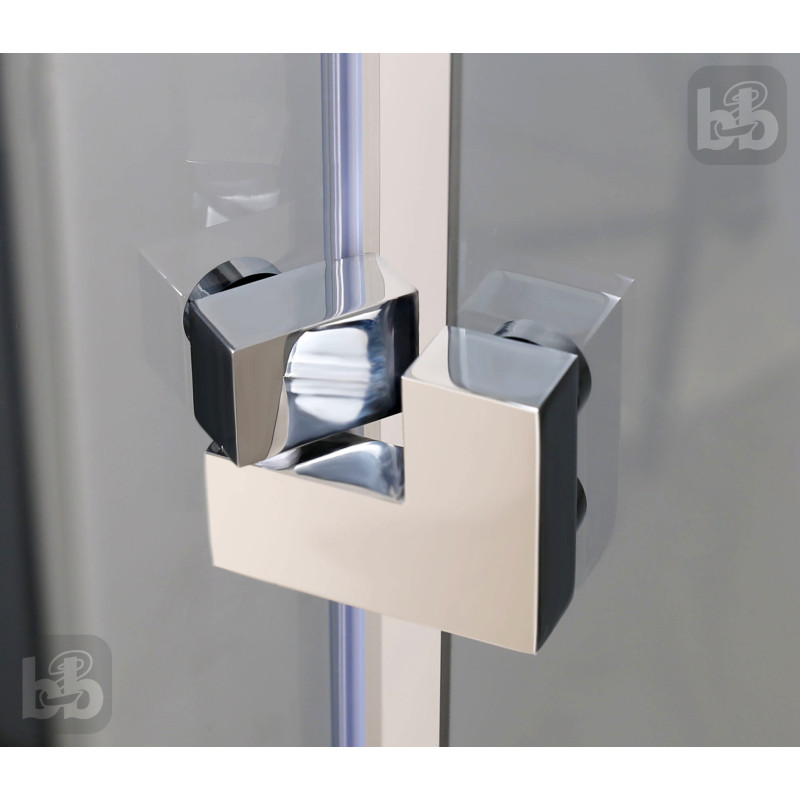 EGER MKA душевая кабина прямоугольная 120*80*190см (стекло+дверь), распашная, стекло прозрачное 6мм, левая (3 коробки), (599-330TR/1L)