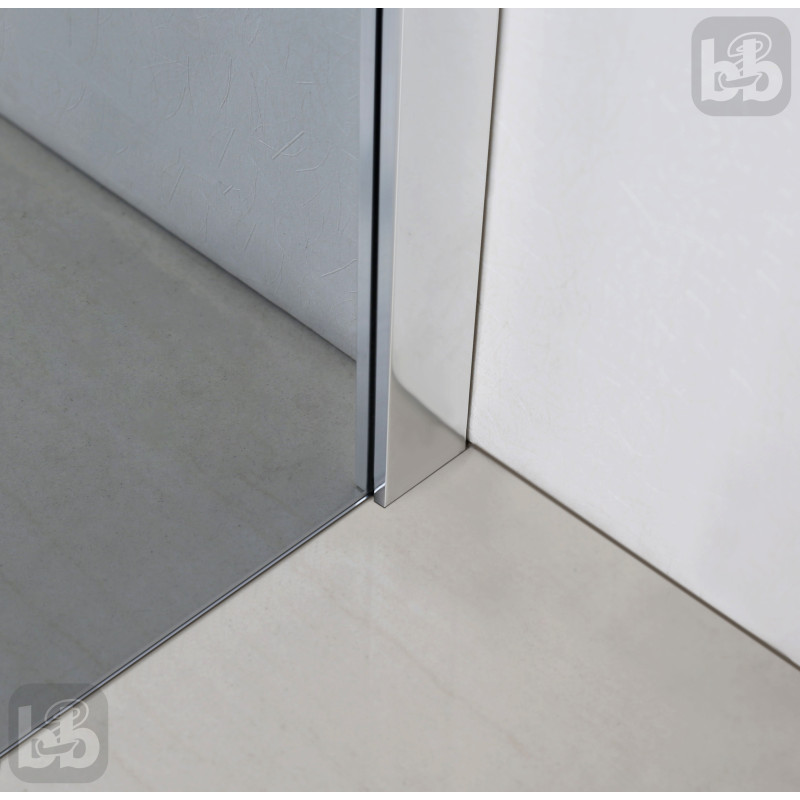 EGER MKA душевая кабина прямоугольная 120*80*190см (стекло+дверь), распашная, стекло прозрачное 6мм, левая (3 коробки), (599-330TR/1L)