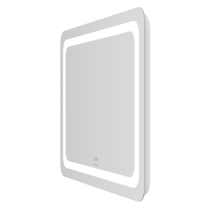 VOLLE LUNA TANGA дзеркало прямокутне підвісне 80*70см, з підсвічуванням по контуру, з підігрівом, сенсорним вимикачем, (1648.52148700)