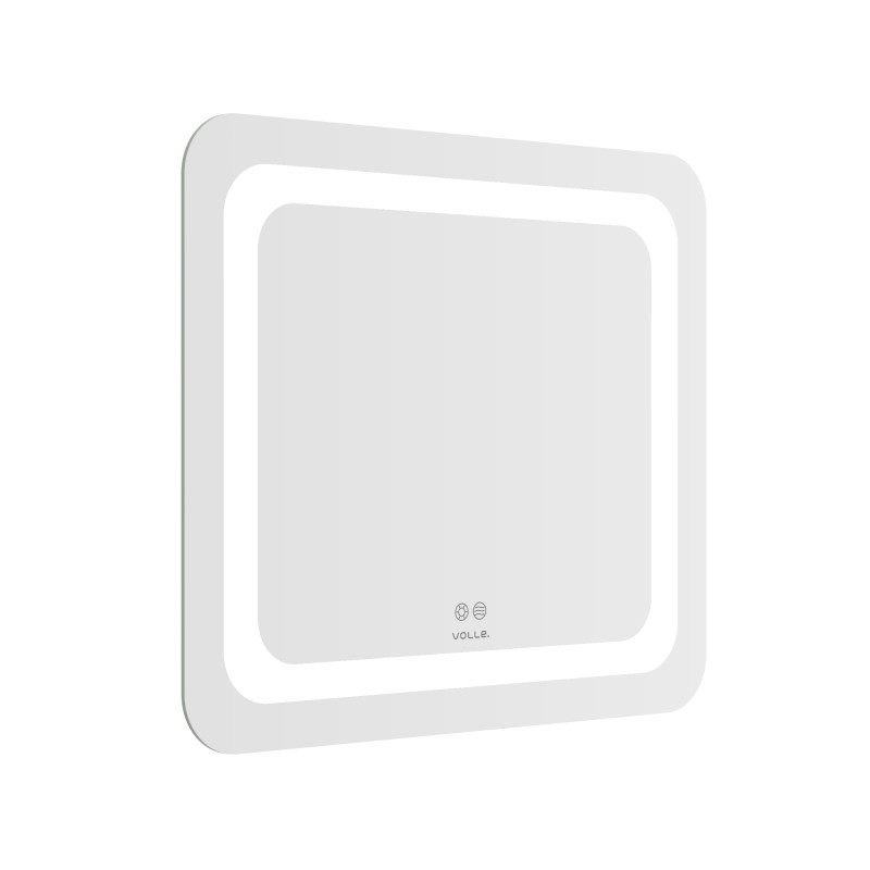 VOLLE LUNA TANGA дзеркало прямокутне підвісне 60*70см, з підсвічуванням по контуру, з підігрівом, сенсорним вимикачем, (1648.52146700)