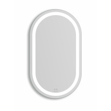 VOLLE LUNA ОВАЛЬНЕ дзеркало підвісне вертикальне овальне 60*80см, з підсвічуванням по контуру, з підігрівом, з сенсорним вимикачем, (1648.55146800)