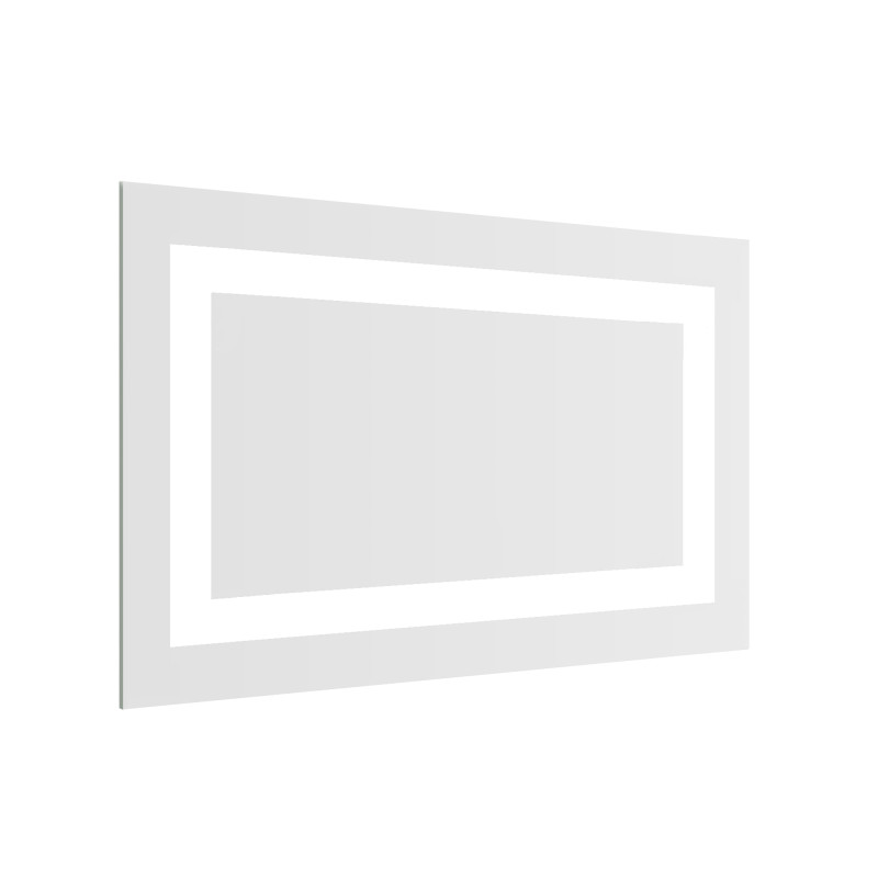 VOLLE LUNA CUADRO дзеркало прямокутне підвісне 70*100см, з підсвічуванням по контуру, без вимикача, (1648.53131700)