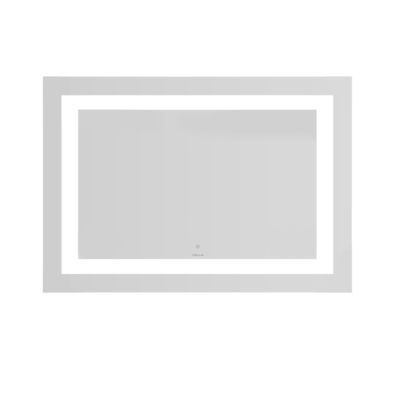 VOLLE LUNA CUADRO дзеркало прямокутне підвісне 70*100см, з підсвічуванням по контуру, із сенсорним вимикачем, (1648.53121700)