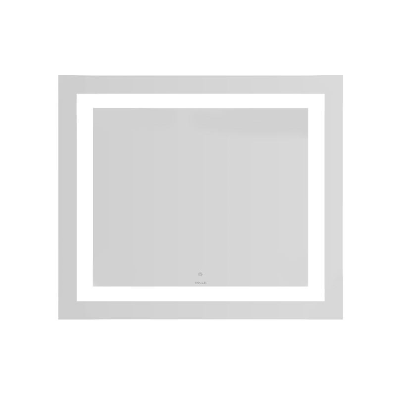 VOLLE LUNA CUADRO дзеркало прямокутне підвісне 70*80см, з підсвічуванням по контуру, сенсорним вимикачем, (1648.53127800)