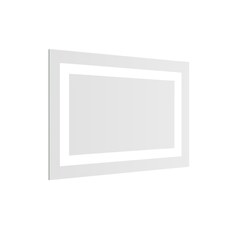 VOLLE LUNA CUADRO дзеркало прямокутне підвісне 60*80см, з підсвічуванням по контуру, без вимикача, (1648.53136800)