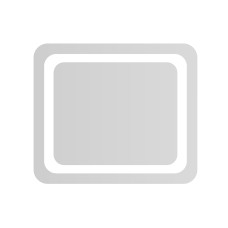 VOLLE LUNA TANGA дзеркало підвісне прямокутне 60*70см, з підсвічуванням по контуру, з кнопковим вимикачем, (1648.52116700)