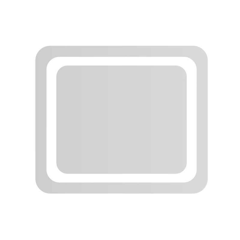 VOLLE LUNA TANGA дзеркало підвісне прямокутне 60*70см, з підсвічуванням по контуру, з кнопковим вимикачем, (1648.52116700)