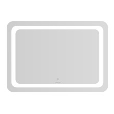 VOLLE LUNA TANGA дзеркало підвісне прямокутне 100*70см, з підсвічуванням по контуру, із сенсорним вимикачем, (1648.52121700)
