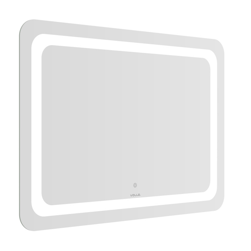 VOLLE LUNA TANGA дзеркало підвісне прямокутне 100*70см, з підсвічуванням по контуру, із сенсорним вимикачем, (1648.52121700)