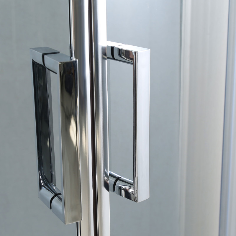 EGER MAGRIT Душова кабіна 90*90*200см, на глибокому піддоні, профіль хром, скло тоноване 4мм, 
(MAGRIT Душевая кабина 90*90*200см, на глубоком поддоне, профиль хром, стекло тонированное 4мм, ) (599-587)